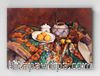 Full Frame pratiCanvas Tablo - Paul Cézanne - Still Life with Ginger Jar, Sugar Bowl, and Oranges (FF-PCŞ298)
