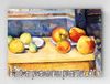Full Frame pratiCanvas Tablo - Paul Cézanne - Still Life with Apples and Pears (FF-PCŞ297)