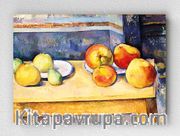 Full Frame pratiCanvas Tablo - Paul Cézanne - Still Life with Apples and Pears (FF-PCŞ297)