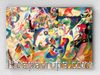 Full Frame pratiCanvas Tablo - Wassily Kandinsky - Sketch 3 for composition VII (FF-PCŞ325)