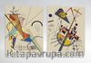 Full Frame Duvar Sanatları - CanvasWall DD - Sanatta Geometri - İkili Set (FF-W129)