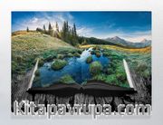Full Frame Duvar Sanatları - CanvasWall DD - Kitap Doğa (FF-W161)