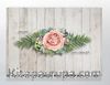 Full Frame Duvar Sanatları - CanvasWall DD - Retro - Love You Pembe Gül (FF-W165)