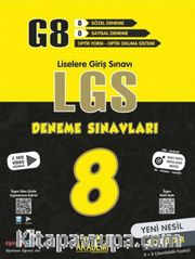 8. Sınıf LGS G8 Deneme Sınavları