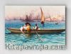 Full Frame pratiCanvas - Amusement on the Caique / Fausto Zonaro (FF-PCŞ303)