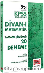 2021 KPSS Genel Yetenek Divanı Matematik Tamamı Çözümlü 20 Deneme