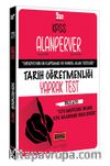 2021 KPSS ÖABT Alanperver Tarih Öğretmenliği Yaprak Test