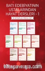 Batı Edebiyatının Ustalarından Hayat Dersleri 1 (10 Kitaplık Mega Set)