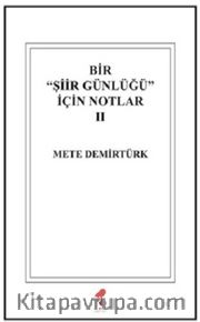 Bir Şiir Günlüğü İçin Notlar II
