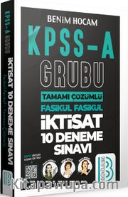 2021 KPSS A Grubu Tamamı Çözümlü İktisat 10 Deneme Sınavı 