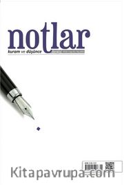 Notlar Kuram ve Düşünce Dergisi Sayı:1