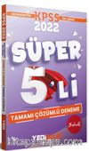 2022 KPSS Ortaöğretim Ön Lisans Genel Yetenek Genel Kültür Tamamı Çözümlü 5'li Deneme