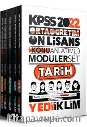 2022 KPSS Ortaöğretim Ön Lisans Genel Yetenek Genel Kültür Konu Anlatımlı Modüler Set (5 Kitap)