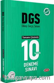DGS Tamamı Çözümlü 10 Deneme Sınavı 