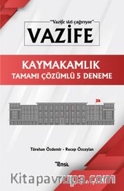 Vazife Kaymakamlik  Tamamı Çözümlü 5 Deneme