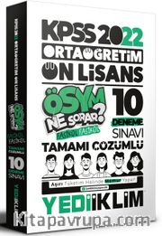 2022 KPSS Ortaöğretim Ön Lisans Genel Yetenek Genel Kültür Tamamı Çözümlü 10 Fasikül Deneme