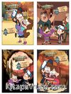 Disney - Esrarengiz Kasaba Süper Paket Seti (4 Kitap)