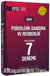 2021 KPSS ÖABT Psikolojik Danışma ve Rehberlik Tamamı Çözümlü 7 Deneme