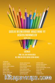 Sağlık Bilimlerinde Araştırma ve Değerlendirmeler Mayıs Cilt III
