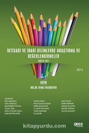 İktisadi ve İdari Bilimlerde Araştırma ve Değerlendirmeler Mayıs Cilt 3