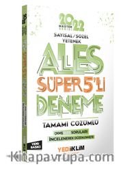 2022 Master Serisi Ales Sayısal- Sözel Yetenek Tamamı Çözümlü Süper 5'li Deneme