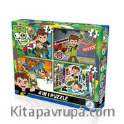 48 + 36 + 24 + 60 Parça Puzzle: Ben 10(76192)