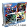 Justice League Adalet Birliği 4in1 Puzzle(76208)