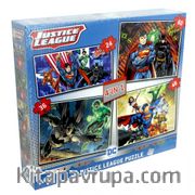Justice League Adalet Birliği 4in1 Puzzle(76208)