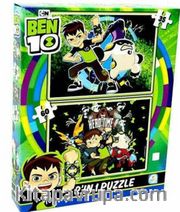 Oyuncak Ben10 2 in1 Puzzle(76147)