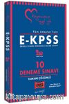 2022 Tüm Adaylar İçin E-KPSS Tamamı Çözümlü 10 Deneme Sınavı