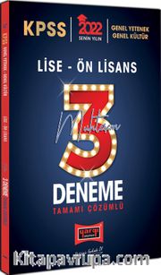 2022 KPSS GY GK Lise Ön Lisans Tamamı Çözümlü Muhteşem 3 Deneme