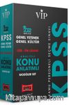 2022 KPSS VİP Genel Yetenek Genel Kültür Lise Ön Lisans Analizli Konu Anlatımlı Modüler Set