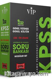  2022 KPSS VİP Genel Yetenek Genel Kültür Lise Ön Lisans Modüler Soru Bankası