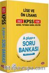 2022 KPSS Lise ve Ön Lisans A Plus++ Soru Bankası