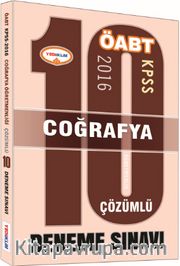 2016 KPSS ÖABT Coğrafya 10 Çözümlü Deneme Sınavı