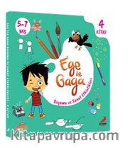 Ege ile Gaga Boyama ve Sanat Etkinlikleri (4 kitap)