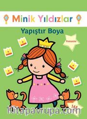 Minik Yıldızlar Prensesler Yapıştır Boya