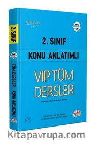 2.Sınıf Vıp Tüm Dersler Konu Anlatımlı Mavi Kitap 