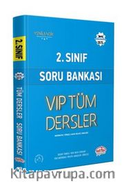 2.Sınıf Vıp Tüm Dersler Soru Bankası Mavi Kitap 