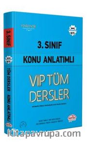 3.Sınıf Tüm Dersler Konu Anlatımlı Mavi Kitap 