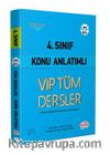 4.Sınıf Vıp Tüm Dersler Konu Anlatımlı Mavi Kitap 