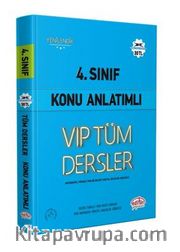 4.Sınıf Vıp Tüm Dersler Konu Anlatımlı Mavi Kitap 