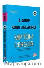 6.Sınıf Vıp Tüm Dersler Konu Anlatımlı Mavi Kitap
