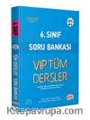 6.Sınıf Vıp Tüm Dersler Soru Bankası Mavi Kitap