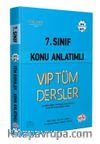 7.Sınıf Vıp Tüm Dersler Konu Anlatımlı Mavi Kitap 