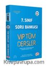 7.Sınıf Vıp Tüm Dersler Soru Bankası Mavi Kitap