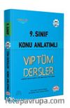 9.Sınıf Vıp Tüm Dersler Konu Anlatımlı Mavi Kitap