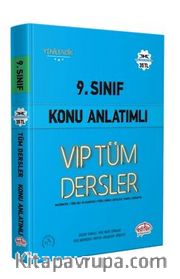 9.Sınıf Vıp Tüm Dersler Konu Anlatımlı Mavi Kitap