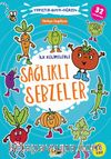 İlk Kelimelerle Sağlıklı Sebzeler Yapıştır - Boya - Öğren