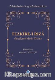Tezkire-i Rıza (İnceleme-Metin-Dizin)